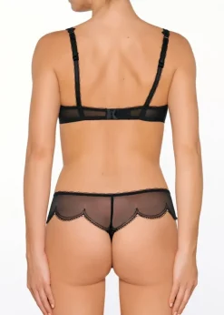 Alle Strings^Millesia Feiner Tüllspitze String CRAVACHE von perlmutt weiß oder schwarz