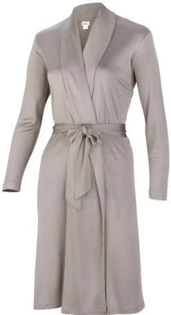 Lounge-Wear|Morgenmantel Kurz^Gattina Feiner Wirkseide Morgenmantel kurz TAHITI 100% Seide
