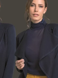 Mit Rollkragen|Langarm^Artimaglia Feines Voile ROLLKRAGEN SHIRT mit Kaschmir von