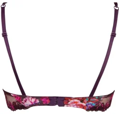 Alle Bhs^Lise Charmel Geblümter Halbschalen BH AVEU EN FLEURS von dunkles Violett mit Blumenmuster