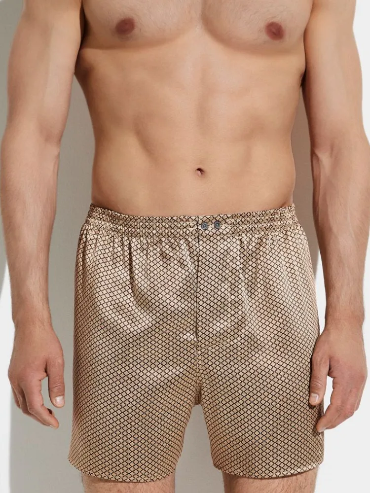 Boxershorts|Seidenunterwäsche^Zimmerli Herren Boxershorts Seide Silk Nightwear 6000 edel von