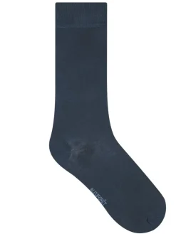 Socken^Bleuforu00eat Herren Seidensocken uni mit 91% Seide von Bleuforêt