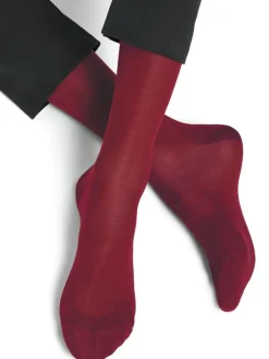 Socken^Bleuforu00eat Herren Seidensocken uni mit 91% Seide von Bleuforêt