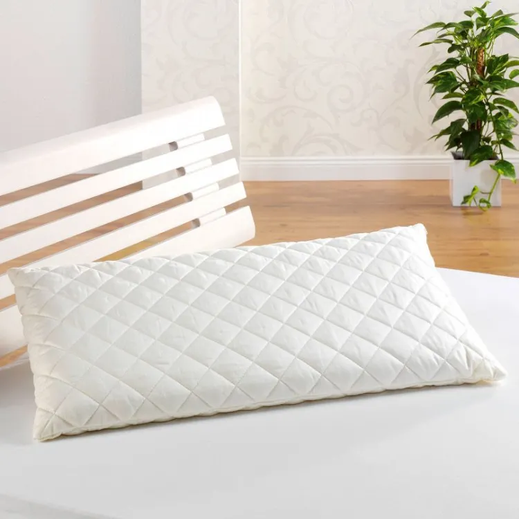 Nackenstützkissen & Körnerkissen^Sannwald Hirsekissen MONTAFON von natur-weiß