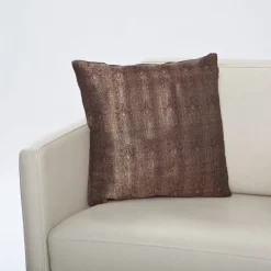 Sofakissen^Seidenwolke Kissenhülle GANESHA aus handgewebtem Seidenbrokat