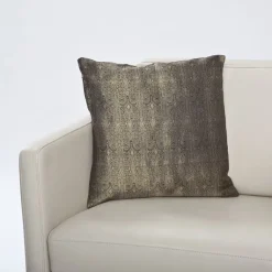 Sofakissen^Seidenwolke Kissenhülle GANESHA aus handgewebtem Seidenbrokat