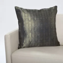 Sofakissen^Seidenwolke Kissenhülle GANESHA aus Seidenbrokat