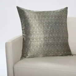 Sofakissen^Seidenwolke Kissenhülle VARANASI aus handgewebtem Seidenbrokat