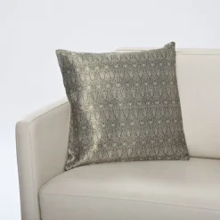 Sofakissen^Seidenwolke Kissenhülle VARANASI aus handgewebtem Seidenbrokat