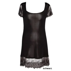 Seide Sleepshirt|Seidennachthemd^Gattina Kurzarm Nachthemd aus Seidenjersey PURE DE LUXE von