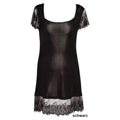 Seide Sleepshirt|Seidennachthemd^Gattina Kurzarm Nachthemd aus Seidenjersey PURE DE LUXE von