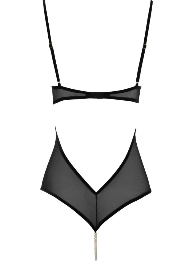 Alle Bodys|Alle Strings^Bracli Kyoto String-Body von schwarz