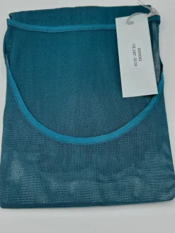 Shirts Mit Seide|Langarm^Kokon Zwo Langarm Rundhals Shirt NETZTÜLL 100% Seide von