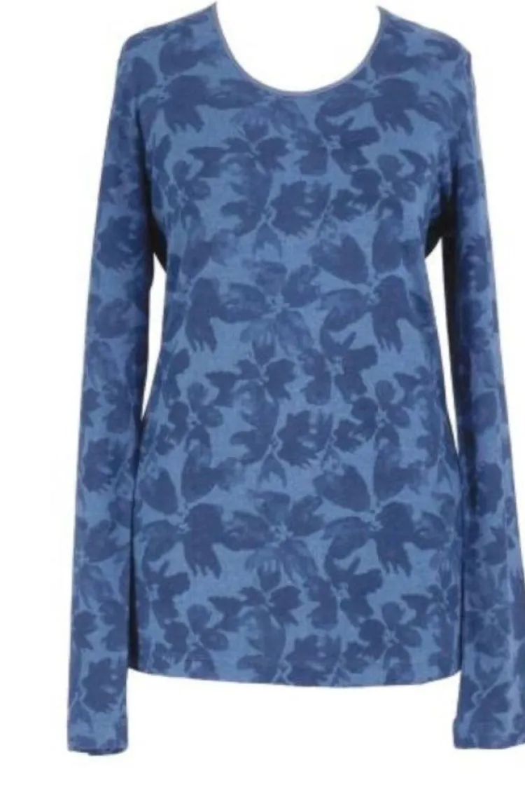 Langarm|Mit Jersey & Wirkseide^Kokon Zwo Langarm Shirt CINDA No. 2 von mit Leinen