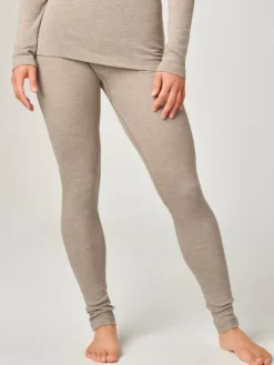 Leggings|Wolle-Seide Leggings^comazo | earth Lange Unterhose 2716 Baumwolle Wolle Seide comazo|earth beige oder jeans meliert