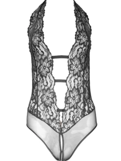 Alle Bodys^Escora LAST PIECE Spitze Ouvert Body SELMA von Größe 42 schwarz