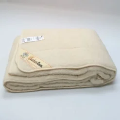 Unterbetten^f.a.n. Frankenstolz LAST SIZE natur-f.a.n. Schafwolle LAMMFLOR UNTERBETT Matratzenauflage 180x200 cm woll-weiß