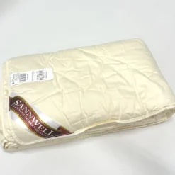 Naturhaardecken|Sommerdecken^f.a.n. Frankenstolz LAST SIZE Sommerdecke dünn mit Schafwolle von Sannwell 135x200 cm beige