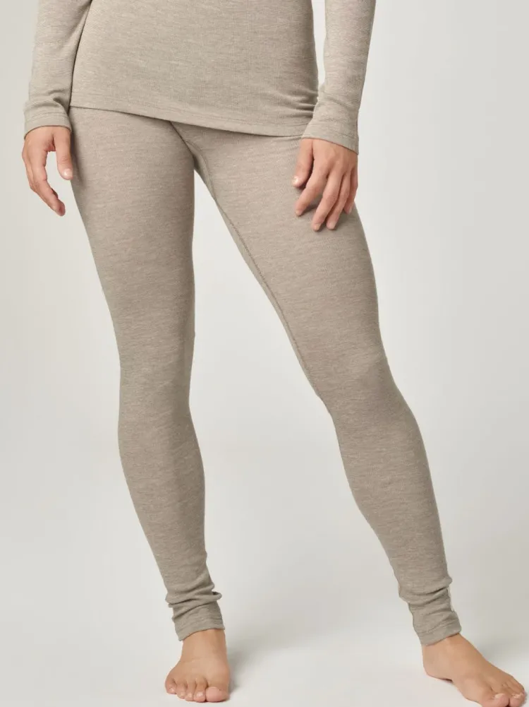 Leggings|Wolle-Seide Leggings^comazo | earth Leggings 2716 Baumwolle Wolle Seide comazo|earth beige oder jeans meliert