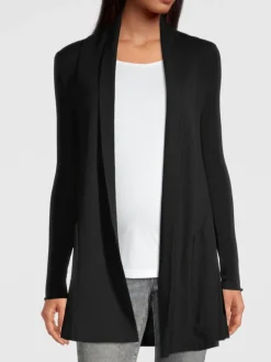 Lounge-Wear|Strickjacken & -Mäntel^Oscalito Merino Wolle-Seide CARDIGAN Strickjacke von