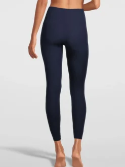Lounge-Wear|Leggings^Oscalito Merino Wolle-Seide Leggings Rippjersey von