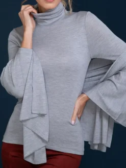 Wolle-Seide Shirts|Mit Rollkragen^Artimaglia Merinowolle Seide ROLLKRAGEN SHIRT von