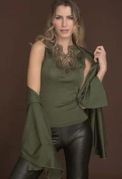Tücher|Lounge-Wear^Artimaglia Merinowolle-Seide STOLA Schultertuch von