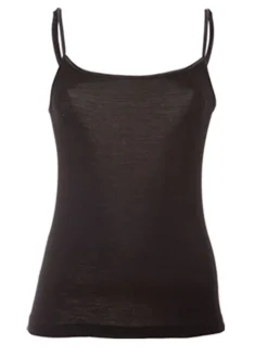 Wolle-Seide Tops|Spaghettiträger Tops^Artimaglia Merinowolle-Seide TRÄGER TOP von