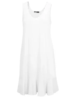 Edle Nachthemden^Fu00fcrstenberg Modal Nachthemd BLU SKY von Fürstenberg Black Label cremeweiß oder hellblau mit Spitze