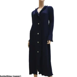 Lounge-Wear|Strickjacken & -Mäntel^Paolucci Morgenmantel FILU LANG von Merinowolle Mix