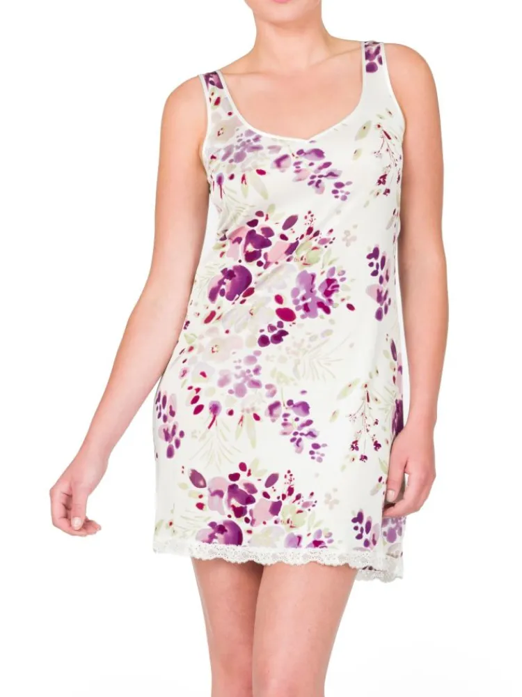 Seidennachthemd^Gattina Nachtkleid CAYO LARGO von nur noch Größe 38 Wirkseide Seidenmix