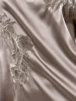 Seidennachthemd|Alle Negligés^Cotton Club Negligé SPLENDIDA mit Seide Seta Superior