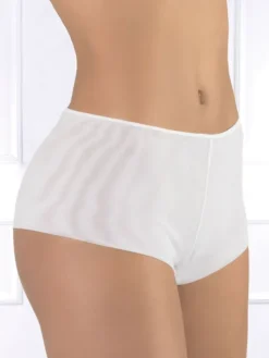 Alle Slips^Cotton Club Panty Slip VERONICA Microtüll uni von Rubino