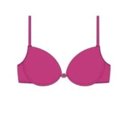 Alle Bhs^Triumph Push-Up BH CURVES FOREVER uni von schwarz oder Plum Fusion (pink)