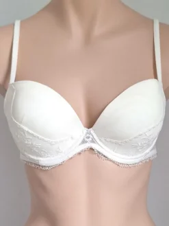 Alle Bhs^Cotton Club Push-Up BH Tüllspitze AGLET von Oro Baroque schwarzoder champagner creme-weiß