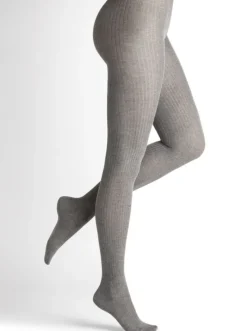 Strumpfhosen^Bleuforu00eat Ripp-Strumpfhose mit Kaschmir von Bleuforêt