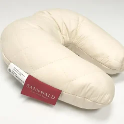 Naturhaarkissen^Sannwald ALPENTRAUM Kopfkissen mit Zirbe creme / natur