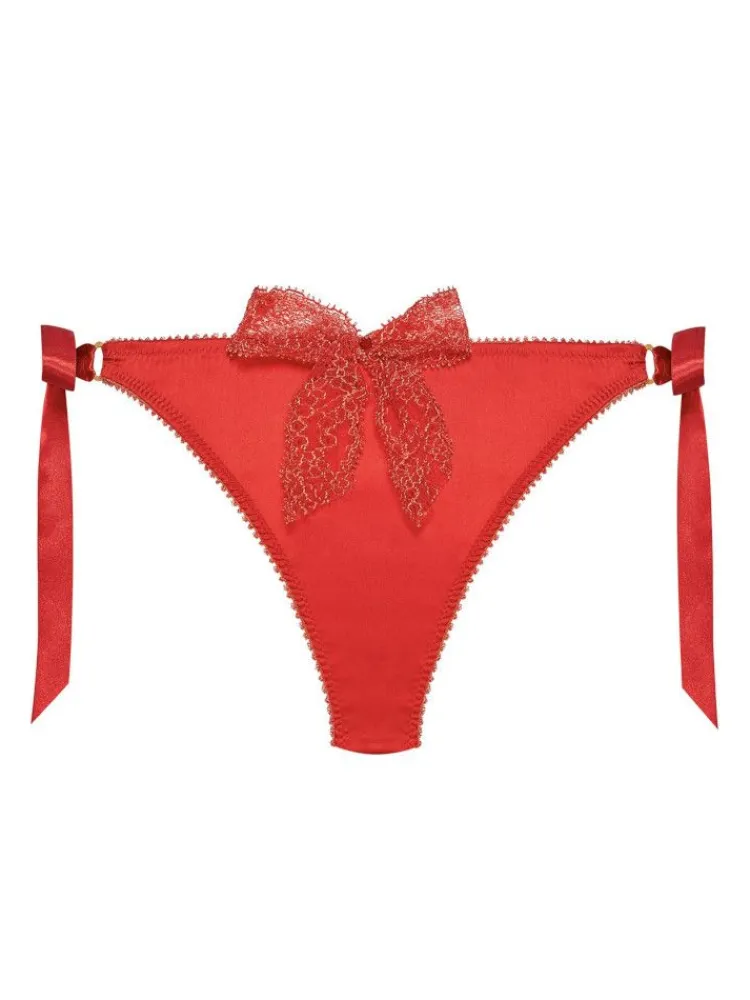 Sexy Kleinigkeiten|Alle Slips^Cadolle Satin Culotte GEISHA mit Schleifen von