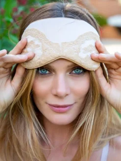 Schlafmasken^Marjolaine Schlafmaske MARJOLIE No. 7 mit Seide