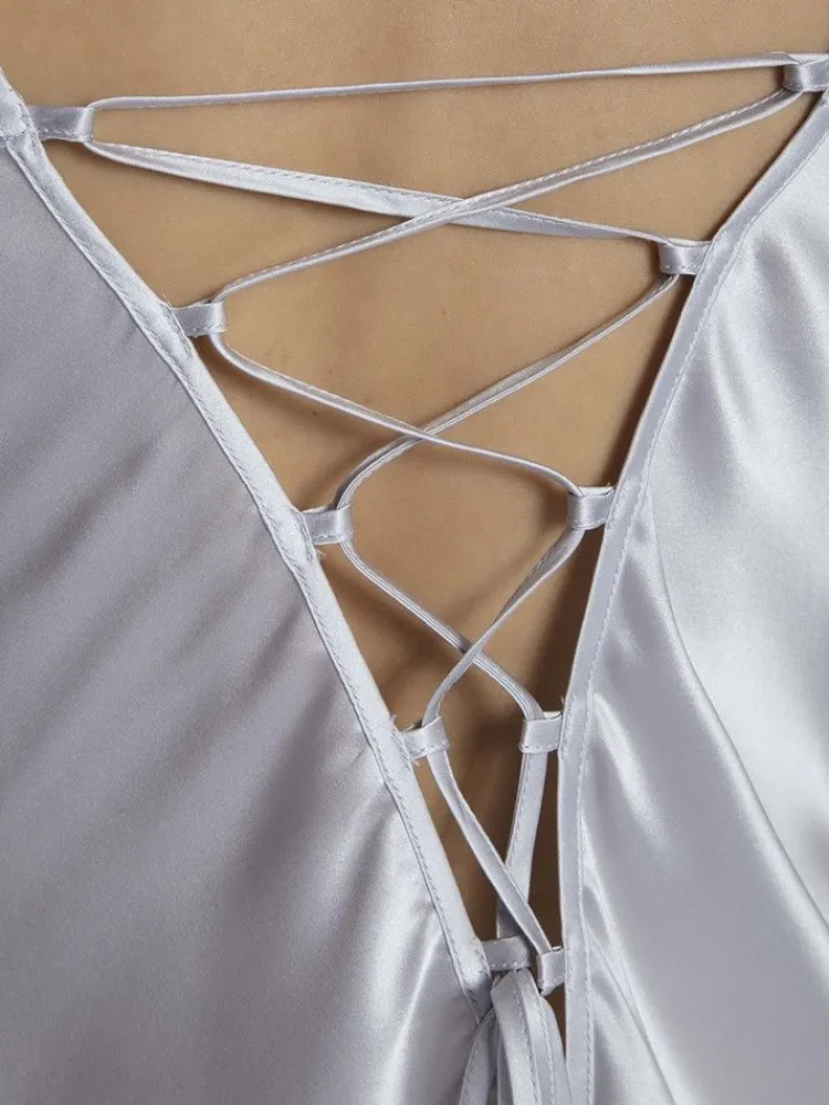 Alle Negligés^Aubade Seide Baby-Doll SOIE D´AMOUR mit Spitze