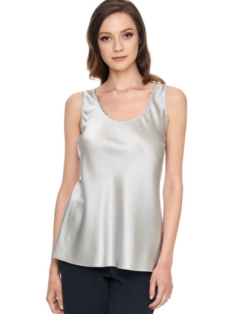 Camisole (Breite Träger)|Alle Lingerie Tops^Gattina Seide Camisole Top SEDUZIONE DI SETA Satin von
