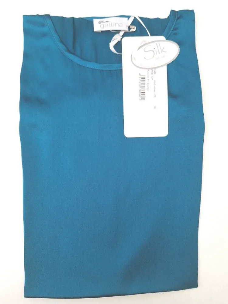 Camisole (Breite Träger)|Alle Lingerie Tops^Gattina Seide Camisole Top SEDUZIONE DI SETA Satin von