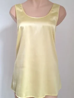 Camisole (Breite Träger)|Alle Lingerie Tops^Gattina Seide Camisole Top SEDUZIONE DI SETA einfarbig