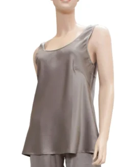 Camisole (Breite Träger)|Alle Lingerie Tops^Gattina Seide Camisole Top SEDUZIONE DI SETA einfarbig
