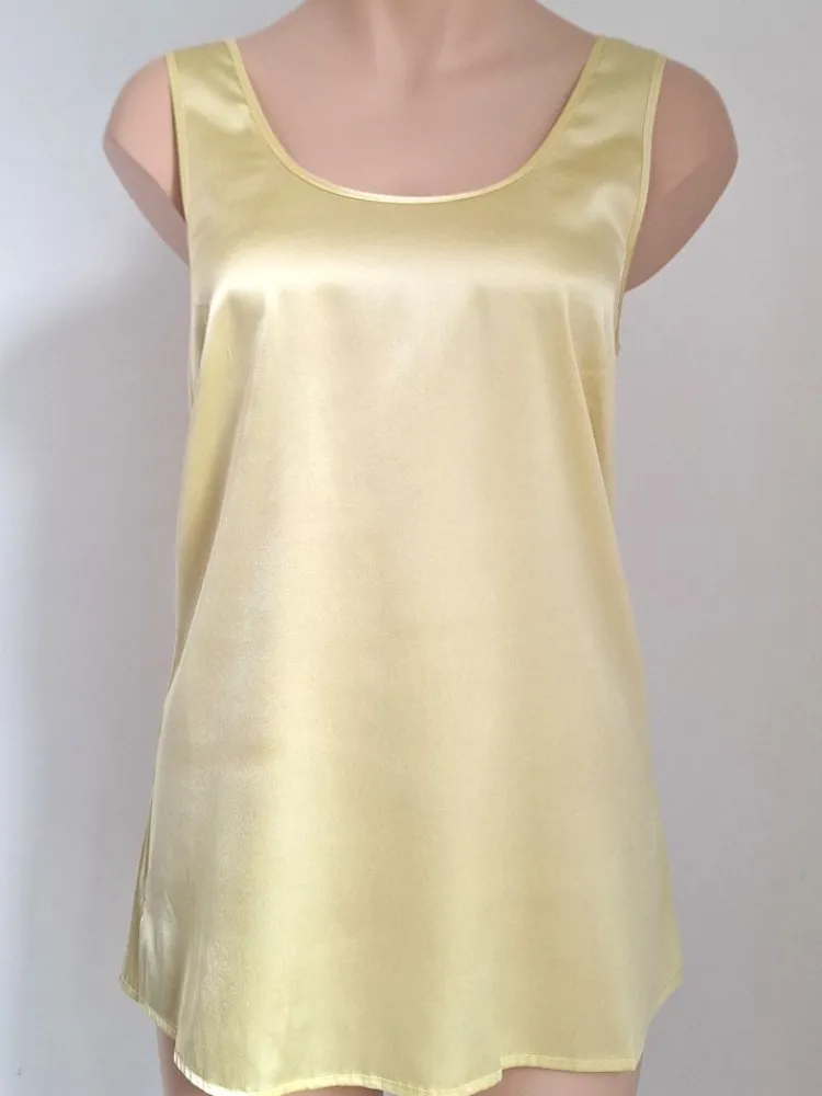 Camisole (Breite Träger)|Alle Lingerie Tops^Gattina Seide Camisole Top SEDUZIONE DI SETA von