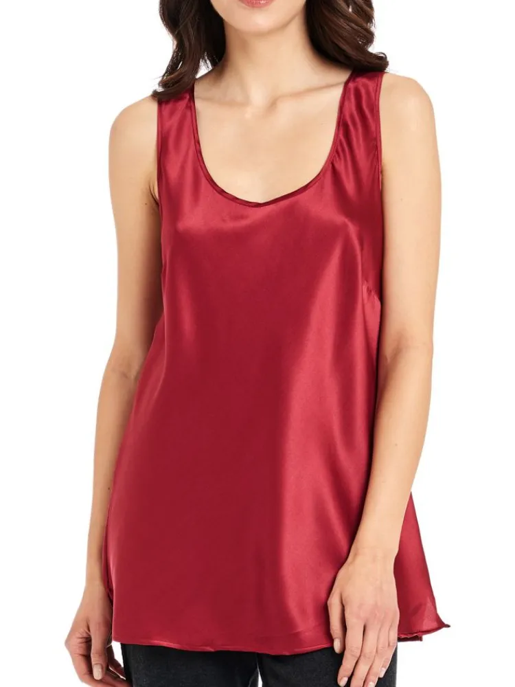 Camisole (Breite Träger)|Alle Lingerie Tops^Gattina Seide Camisole Top SEDUZIONE DI SETA von