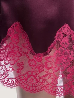 Morgenmantel Mit Seide^Aubade Seide Kimono SOIE D´AMOUR Luxus