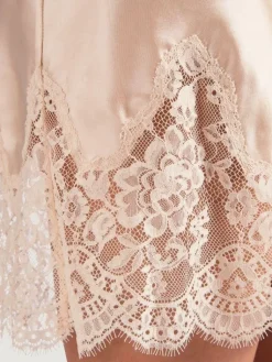 Morgenmantel Mit Seide^Aubade Seide Kimono SOIE D´AMOUR exquisit