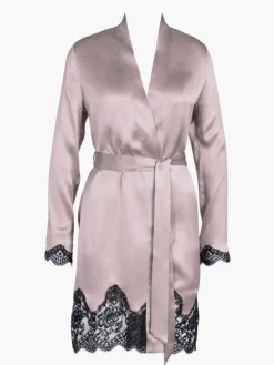 Morgenmantel Kurz|Morgenmantel Aus Satin^Aubade Seide Kimono TOI MON AMOUR von