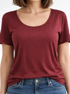 T-Shirt|Shirts Mit Seide^Kokon Zwo Seide mit Bio-Baumwolle kbA T-Shirt viele Farben von